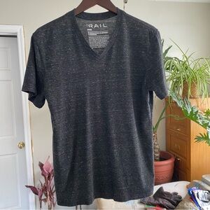 The Rail Charcoal V-Neck Tee (3)